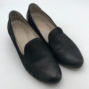 Dansko Preston Leather Block Heels Black Size 39